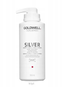 Goldwell Silver 60Sec Maska do Włosów Siwych 500 ml