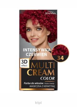 Joanna Multi Cream Farba Do Włosów 34 100ml