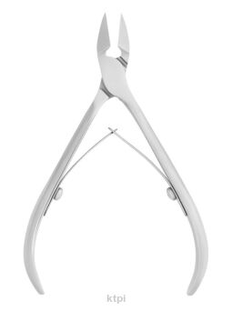 Cążki do skórek Staleks 10 14 mm srebrne NC-10-14