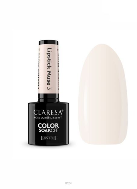 CLARESA Lipstick Muse 3 Lakier Hybrydowy 5 g