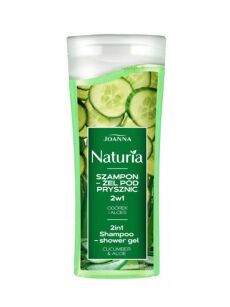 Joanna  Naturia  Żel Pod Prysznic -Szampon 2w1 Ogórek  i Aloes 100 ml