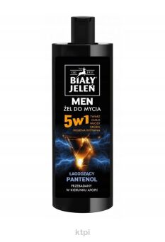 Biały Jeleń żel do mycia ciała 5 w 1 men 400 ml