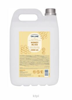 ON LINE Płyn do kąpieli i żel pod prysznic 2w1 Miód & Proteiny mleka 5000 ml