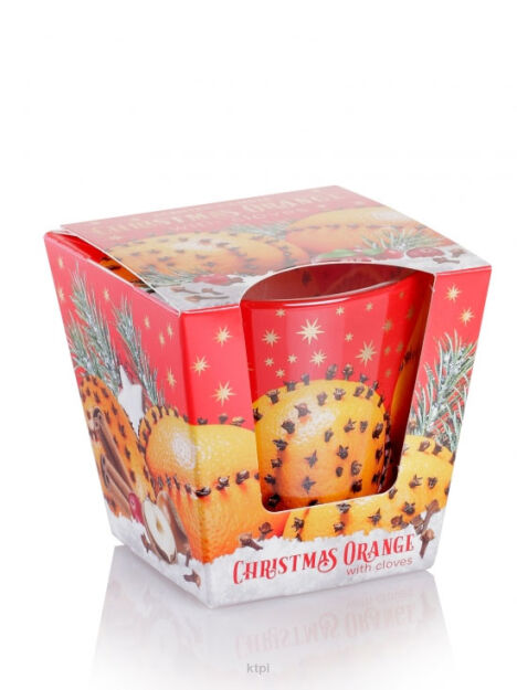 Bartek Candles Christmas Orange with Cloves Świeca 115 g