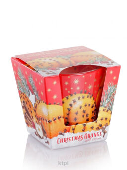 Bartek Candles Świeczka Christmas Orange 115 g