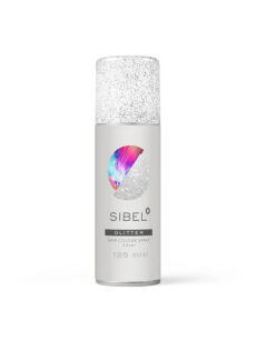 Sibel Lakier z drobinkami brokatu Glitter Hair Colour Srebrny 125 ml