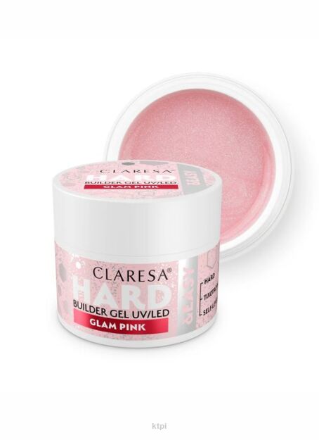 Claresa Żel Budujący Hard&Easy Glam Pink 12g