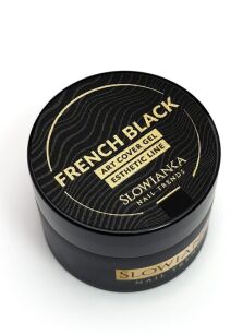 Slowianka Gel French Black Esthetic Line Żel do Zdobień 5 g