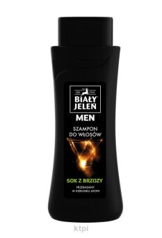 BIAŁY JELEŃ szampon do włosów men z sokiem z brzozy 300 ml
