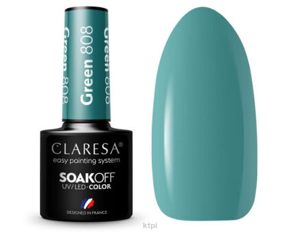 Claresa Lakier Hybrydowy 808 Green 5 ml