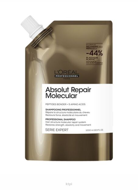L'oreal Expert Absolut Repair Molecular Szampon uzupełnienie 1000 ml