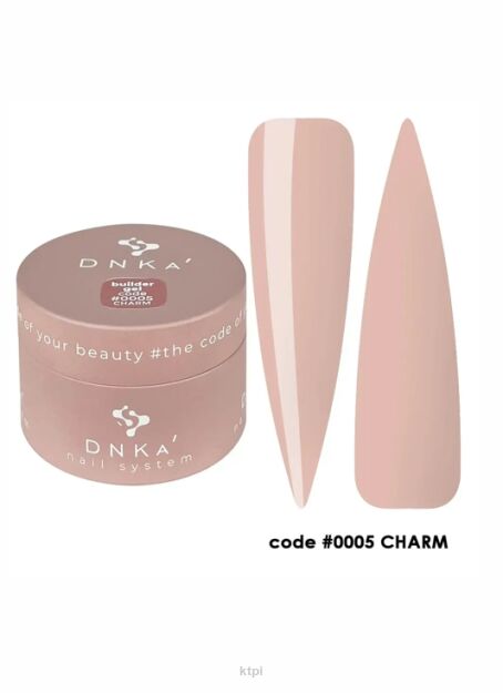 DNKA Żel budujący  kolor 0005 charm 30g