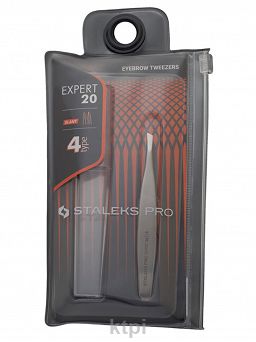 STALEKS PRO EXPERT pęseta skośna TE-20/4