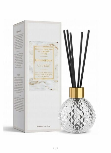 Bartek Candles Dyfuzor Glamorous - Crystal z Patyczkami 100 ml