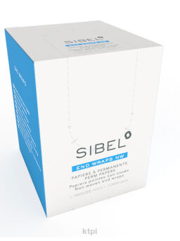 Bibułki Do Trwałej Sibel End Wraps 80x55 mm