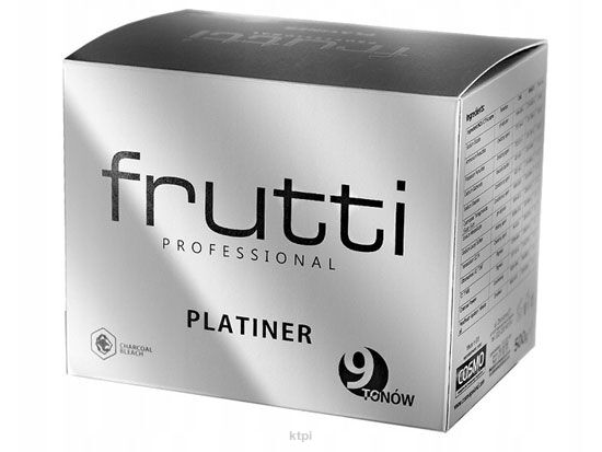 Frutti di bosco Platiner bezpyłowy rozjaśniacz 9 tonów 500