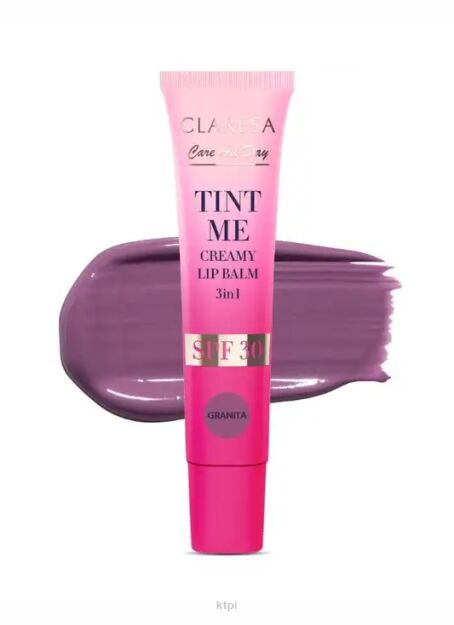 Claresa TINT ME Granita, Koloryzujący Balsam do ust 12 ml