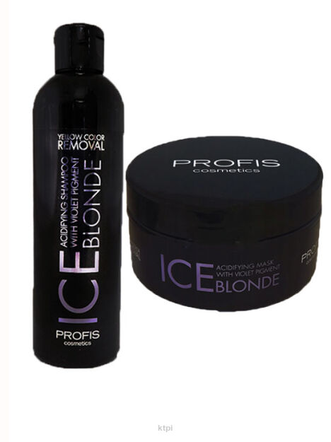 Profis Ice Blonde Zestaw Szampon 250ml Maska 300ml