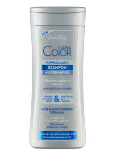 Joanna Ultra Color Szampon nawilżający chłodny 200