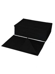 Ręcznik Z Włókniny Perforowanej 70x40 Czarny 100sz