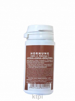 Hornung Henna Proszkowa Anna Brązowa 20 g