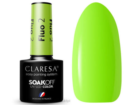 Claresa Lakier Hybrydowy 2 Fluo 5 ml