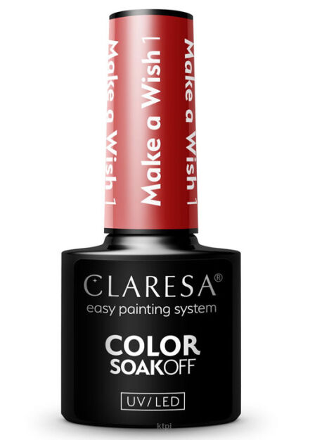 Claresa MAKE A WISH 1 Lakier hybrydowy do paznokci UV/LED 5g
