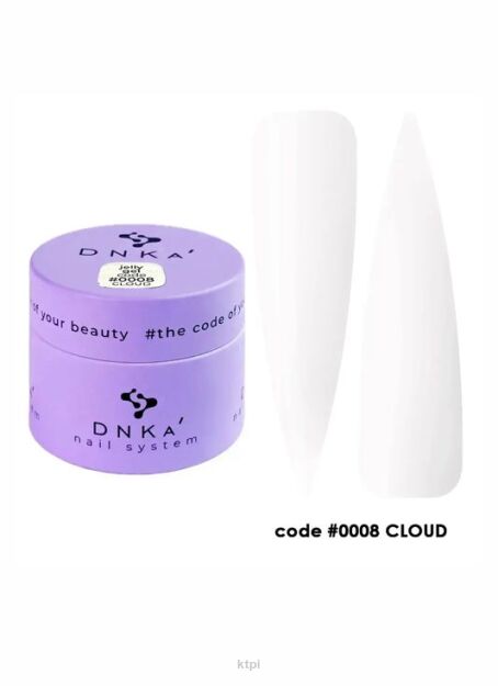 DNKA Builder Gel Żel Budujący do Paznokci Jelly Gel #0008 Cloud 15g