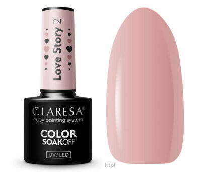 Claresa Lakier Hybrydowy 2 Love Story 5 ml