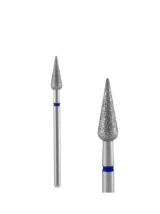 Staleks PRO Frez diamentowy stożek gruszka niebieski FA100B050/12 5/12 mm