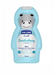 On Line Le Petit Śmietanka 3w1 Żel Do Mycia Dla Dzieci 350 ml