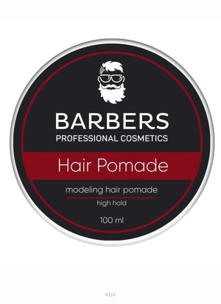 Barbers High Hold Pomada do Włosów Mocna Fiksacja 100 ml