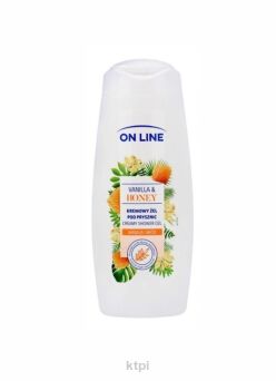 On Line żel pod prysznic wanilia i miód 400ml
