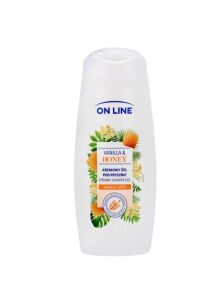 On Line żel pod prysznic wanilia i miód 400ml