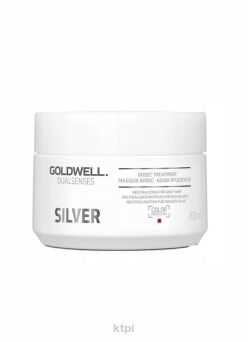 Goldwell Silver 60Sec Maska do Włosów Siwych 200 ml