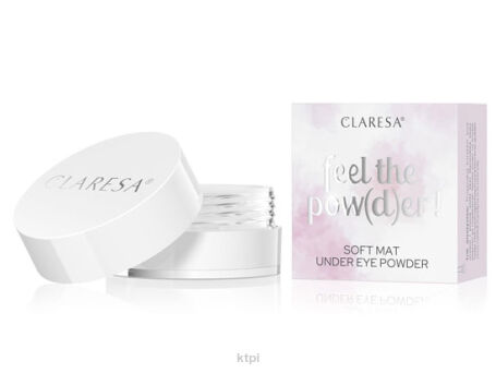 Claresa Feel The Powder Puder Pod Oczy 01 White 6g