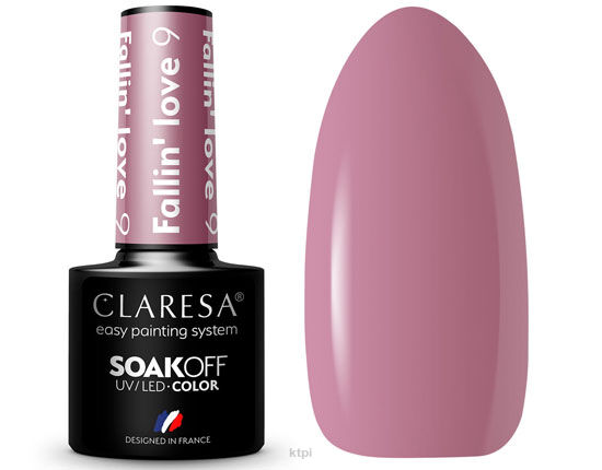 Claresa Lakier Hybrydowy 9 Fallin' Love 5 ml