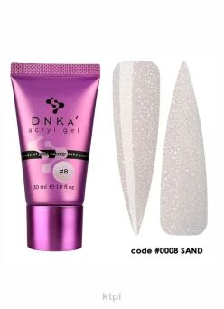 DNKA żel akrylowy  kolor 0008 sand w tubce 30 g
