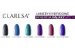 Claresa Lakier Hybrydowy 5 ml UV LED Mix Kolorów - 11