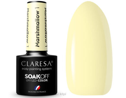 Claresa Lakier Hybrydowy 1 Marshmallow 5 ml