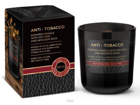 Bartek Candles Świeczka Anti-Tobacco 150g