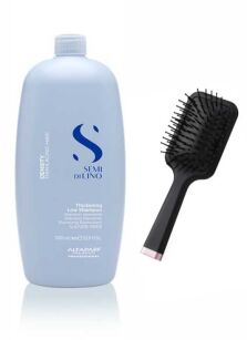 ALFAPARF SDL Density Thickening Shampoo szampon pogrubiający włosy 1000 ml + Szczotka Alfaparf