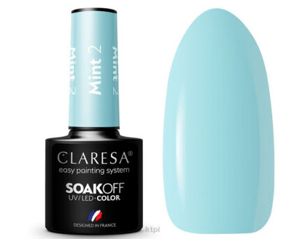 Claresa Lakier Hybrydowy 2 Mint 5 ml