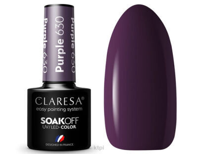 Claresa Lakier Hybrydowy 630 Purple 5 ml