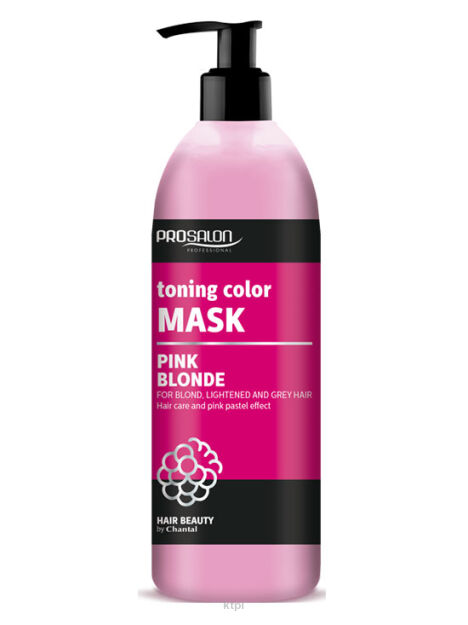 Prosalon Maska Tonująca Kolor Pink Blonde 500 g