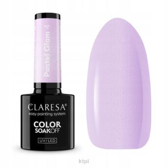 Claresa Lakier Hybrydowy UV/LED Pastel Glam 4 5 g