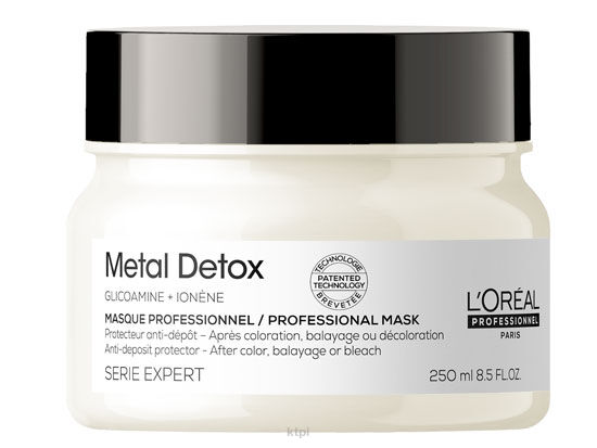 Loreal Metal Detox maska z glikoaminą 250ml