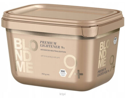 Schwarzkopf BlondMe Premium Rozjaśniacz 9+ 450 g