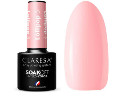 Claresa Lakier Hybrydowy 3 Lolipop 5 ml