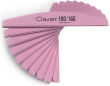 Clavier Polerka do paznokci 100/180 różowa 10 szt - 2